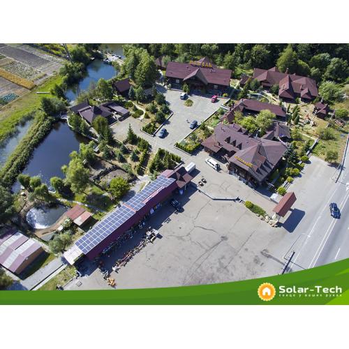 Мережева сонячна електростанція потужністю 30 кВт під власне споживання