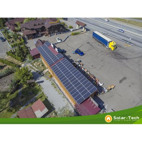 Мережева сонячна електростанція потужністю 30 кВт під власне споживання
