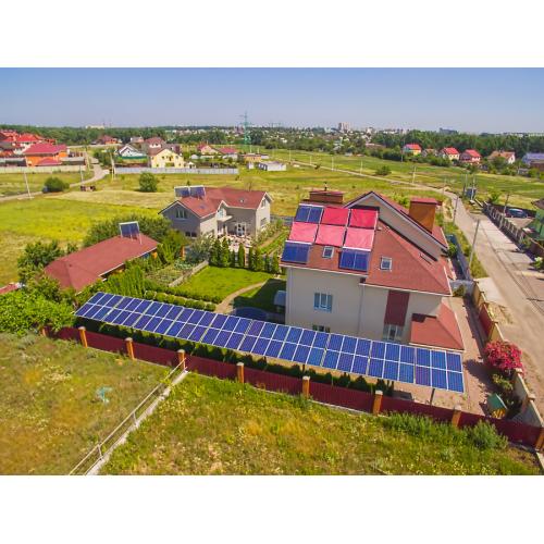 Сетевая солнечная электростанция мощностью 15 кВт, Киевская область