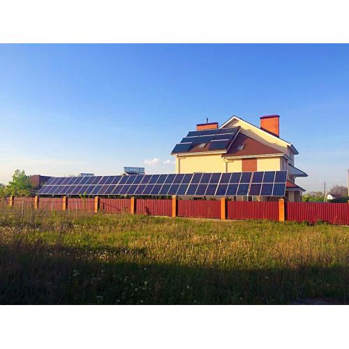 Сетевая солнечная электростанция мощностью 15 кВт, Киевская область
