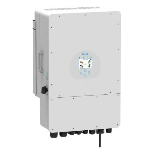 Гібридний інвертор SUN-12K-SG02LP1-EU-AM3 Deye WiFi (12 kW, 1 фаза, 3 MPPT, LV)