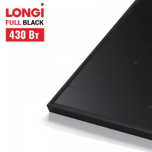 Солнечная батарея Longi Solar LR5-54HTB 430M, моно, 430Вт Full black 